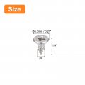 Uxcell 4x1 4 Flat Head Sheet Metal Screws 100pcs Phillips Drive Wood 304 Stainless Steel Self Tapping