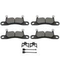 Rear Brake Pads D1453-8643 For 2011-2018 Porsche Cayenne 2011-2017 Volkswagen Touareg 4pcs 