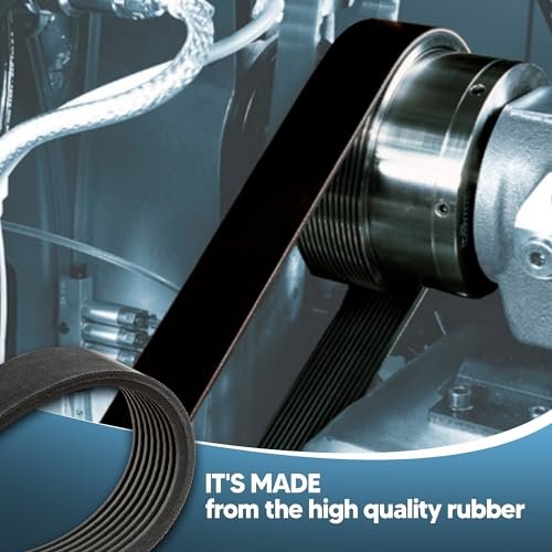 Ribbed Band Saw Drive Belt For Wen 3962t 10 In 2 Speed High Strength Rubber Replacement