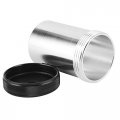Qiilu 2in Weld On Filler Cap Aluminum Alloy Neck And 2 Fuel With Tank Parts Car Refitting Black