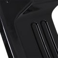 Rear Trunk Spoiler Wing Black 2pcs Set With Flaps Gt500 Style Replacement For Mustang 2-door 2015-2023 