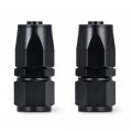 Ptnhz Universal 8an Straight Swivel Hose End Fitting For Nylon Braided Fuel Line Oil Cooler Kits Adaptor Anodized Aluminum 