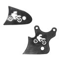 4 In Mini Bike Hydraulic Brake Stretch Extension Tabs For Monster Mega Moto Mm B80 B105 Frp Gmb100 Coleman Rb100 Rt100 Motovox