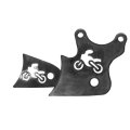 4 In Mini Bike Hydraulic Brake Stretch Extension Tabs For Monster Mega Moto Mm B80 B105 Frp Gmb100 Coleman Rb100 Rt100 Motovox