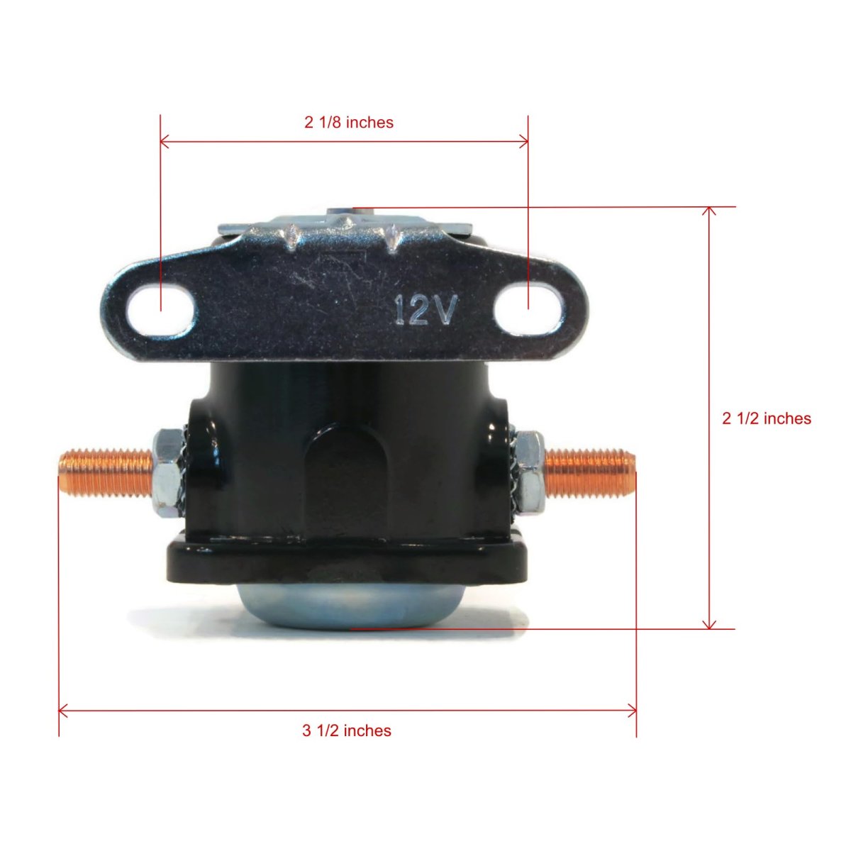 Snow Plow Starter Motor Control Solenoid For Buyers Sam 130630 Snowplow Blade