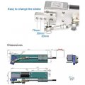Bemonoc Diy Design Dc 12v Linear Actuator Reciprocating Motor Stroke 70mm 27rpm Adjustable