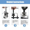 Yosoo Health Gear Pilot Bearing Puller Wheel 3 Jaw Carbon Steel Removal Tool Kit Heavy Duty Automotive Manual Machine Extractor