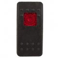 K4 Contura Ii Soft Touch Black Actuator With One Square Red Lens 
