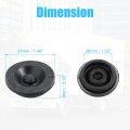 6pcs 1 46 Trailer Hub Dust Cap Rubber Grease Plugs For Dexter Ez Lube Camper
