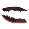 Topteng Car Pair Side Rear Bumper Fog Reflector Light 95863110510 95863110610 Fits For Porsche Cayenne 2015-2017
