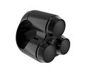 Motone 3-button Handlebar Switch Black 7 8 Bars Mte007 