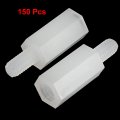 Uxcell 150pcs M3 11 6mm Male Thread Nylon Hex Standoff Spacer Screws Pcb Pillar