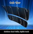 Black Stainless Steel Egrille Billet Grille Grill for 2002-2005 Ford Explorer Combo 