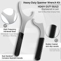 Camoo 2 Spring Preload Spanner Wrench Kit Fits For Polaris Rzr Side-by-side Utv Models With Shock For Fox 2-inch Bodies
