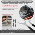 Camoo 2 Spring Preload Spanner Wrench Kit Fits For Polaris Rzr Side-by-side Utv Models With Shock For Fox 2-inch Bodies