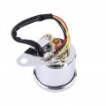 Anauto 12v Odometer Speedometer Universal Led Backlight Signal Motorcycle Gauge K Mh Single Indicator White 
