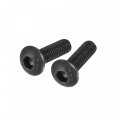 Uxcell M3x10mm Hex Socket Button Head Cap Bolts Screws Alloy Steel 100pcs
