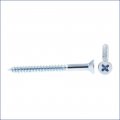 Prime-line Wood Screws Flat Head Phillips Drive 5 X 1-1 2 In Zinc Plated 50 Pack
