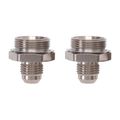 Russell 640221 Endura -6an Carburetor Adapter Fitting Pack Of 2 