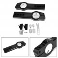 Rear Fork Adjuster Frame Expandable For Msx125 2013 2015 And Msx125sf 2016 2019 Cnc Aluminum Alloy Black 