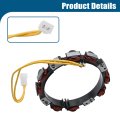 592830 696458 Alternator Charging Coil Stator For John Deere Gt235 L120 Replaces 691064 393295 Lt166