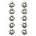 10pcs An8 8an Aluminum Weld Connector Nut On Bung Fitting Adapter Auto Part
