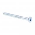 Prime-line Wood Screws Flat Head Square Drive 8 X 2 In Zinc Plated Steel 25 Pack 