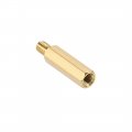 Uxcell M5x30mm 7mm Male-female Brass Hex Pcb Motherboard Spacer Standoff For Fpv Drone Quadcopter Computer Circuit Board 10pcs