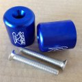 Smt- Hand Bar Ends Compatible With Suzuki Gsxr 600 750 1000 Katana Sv650s Tl1000s Bandit Blue B00ruefc48