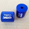 Smt- Hand Bar Ends Compatible With Suzuki Gsxr 600 750 1000 Katana Sv650s Tl1000s Bandit Blue B00ruefc48