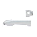 Scion Fr-s 2013 2014 2015 2016 Exterior Door Handle Driver Side Front All Chrome With Cover Keyhole Made Of Plastic Replacement 