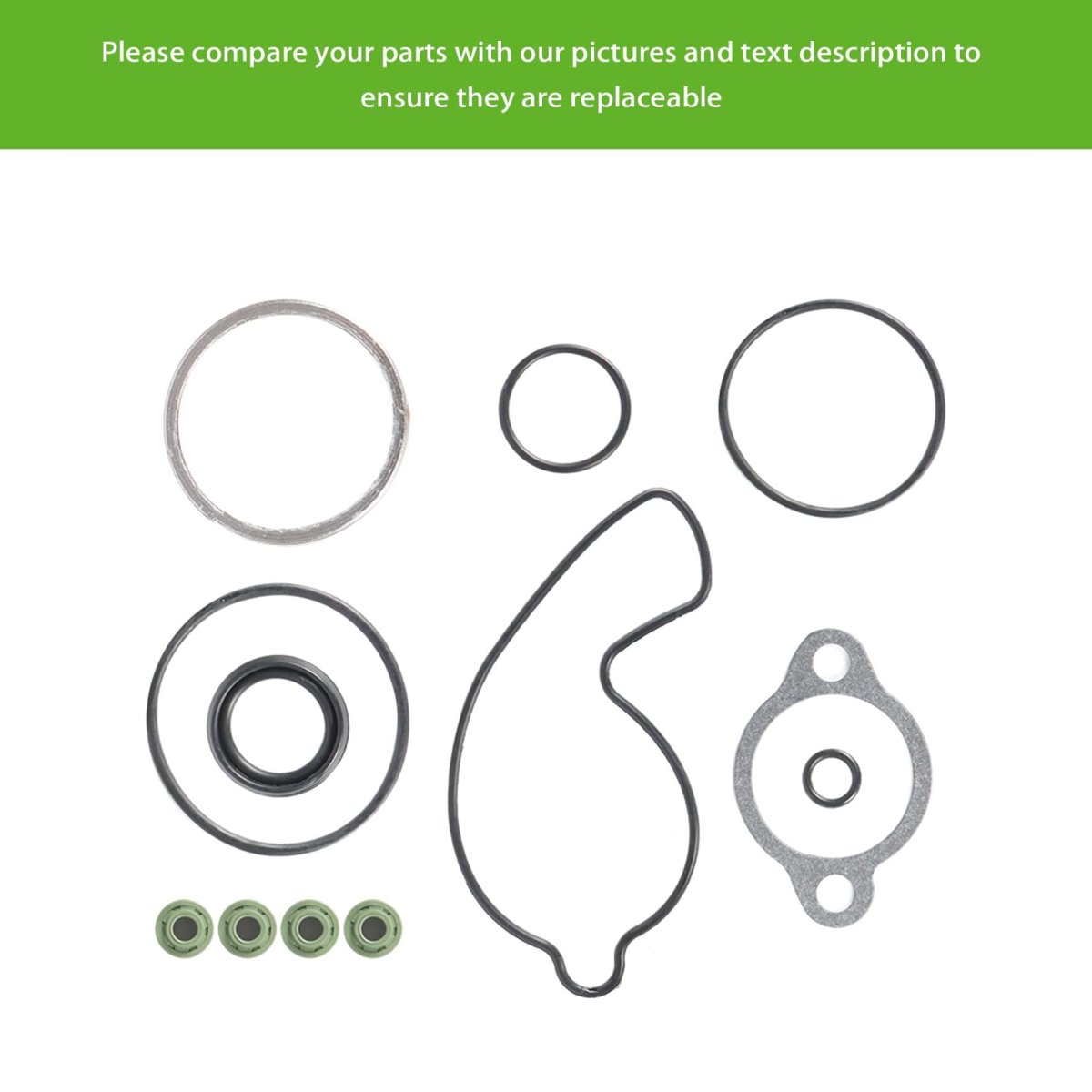 Complete Gasket Kit Set Top And Bottom End Replacement For Honda Trx450er Trx 450er 2006-2014
