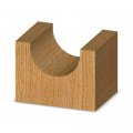 Whiteside Router Bits 1405 Round Nose Bit With 16-inch Radius 5 8-inch Cutting Diameter And 3 Length 