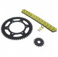 2000-2002 Fits Yamaha Yz426f Yellow Non O Ring Chain Sprocket Black 15 52 120l