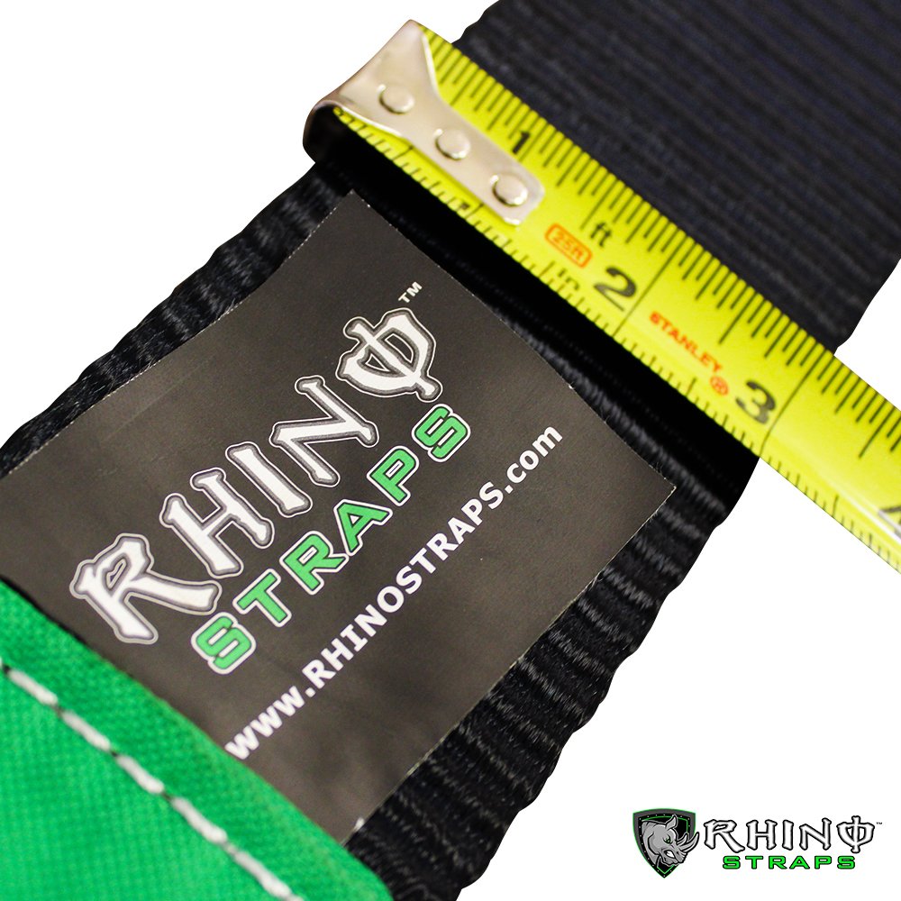 Rhino Usa Recovery Tow Strap 3 X 30ft Lab Tested 31518lb Break Strength