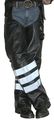 Missing Link Black Ops Leather Hook Chaps Small 