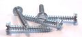 10 X 3 Self-tapping Screws Slotted Hex Washer Head Type Ab Steel Zinc 750 Pc Carton 