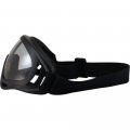 Birdz Flycatcher Goggles Black Frame Clear Lens 