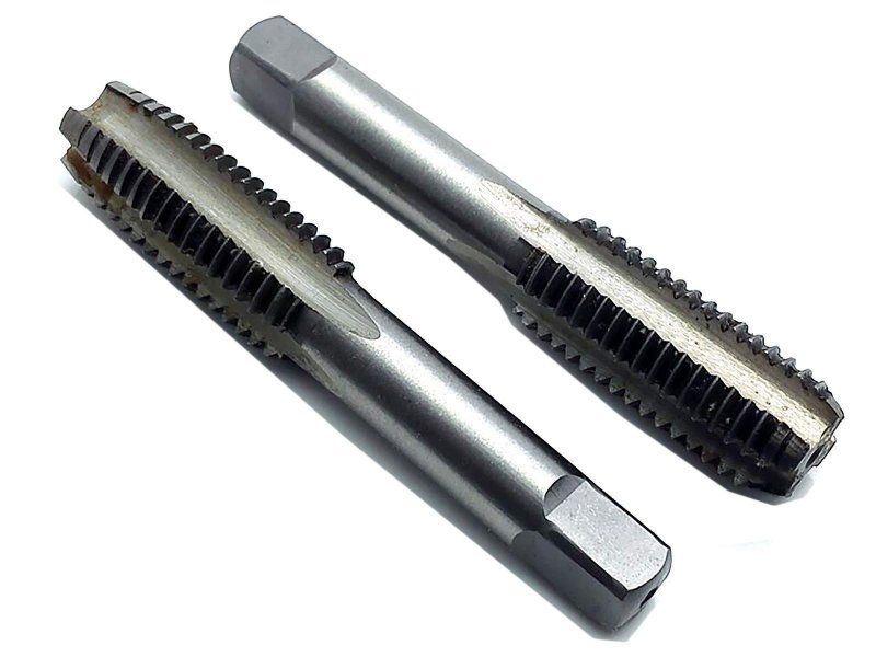 Hss M12 X 1 75mm Metric Taper And Plug Tap Right Hand Thread 2 Piece Set 69mm Total Length
