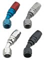 Fragola 3000 Series 30 Degree Bent Tube Hose End -8 A-n Black 