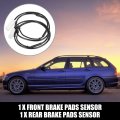 X Autohaux Pair 34359804833 Front 34359804834 Rear Brake Pad Electronic Wear Sensor For Mini Cooper Countryman Paceman