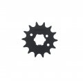 Kawasaki Kdx200 200 Kdx220 220 Yellow Chain Sprocket Silver 14 47 110l