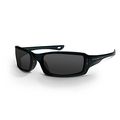 Crossfire Eyewear 20291 M6a Safety Glasses With Black Frame And Smoke Lens 