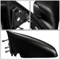 Ch1320219 Ch1321219 Pair Oe Style Manual Side View Door Mirror Compatible With Dodge Dakota Mitsubishi Raider 05-10