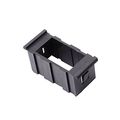 E Supporta Car Auto Toggle Rocker Switch Bar Dash Board Panel Holder Housing Kit Black 