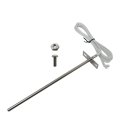 Temperature Probe Sensor Replacement For Camp Chef Wood Pellet Smoker Grills Replace Part Pg24-44 6-3 8 With Screw And Nut 