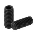 50pcs Hex Socket Grub Screw M5x12mm 304 Stainless Steel Head Set Screws Flat Point Bolt For Door Handles Light Fixture Repair 