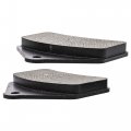 Niche Brake Pad Set For Arctic Cat T500 Firecat 500 600 700 M1000 Lynx 2000 0702-563 Rear Semi-metallic 2 Pack