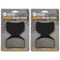 Niche Brake Pad Set For Arctic Cat T500 Firecat 500 600 700 M1000 Lynx 2000 0702-563 Rear Semi-metallic 2 Pack