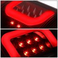 Auto Dynasty Rear Tail Lights For 2008-2016 Ford F-250 F-350 F-450 F-550 Super Duty 3d Led C-syle Brake Reverse Lamps Black 